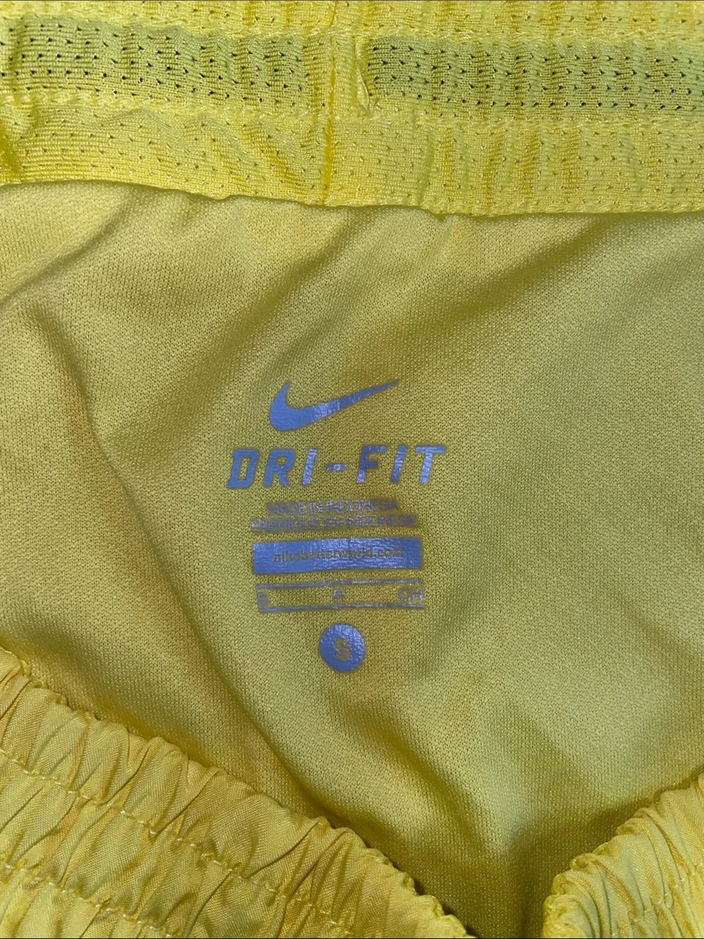 Nike Yellow Oregon Ducks Athletic Shorts DriFt  | S